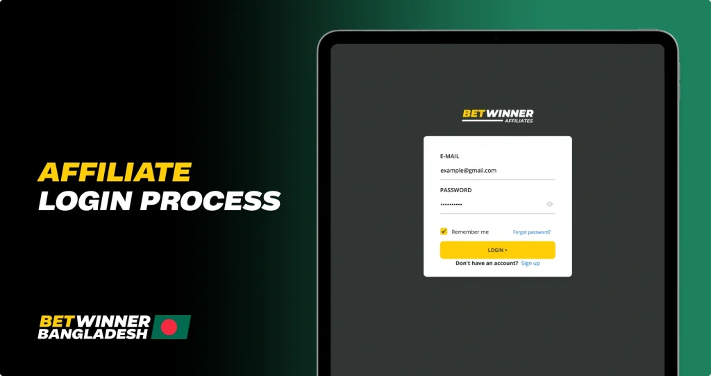 Affiliate-Login-Process