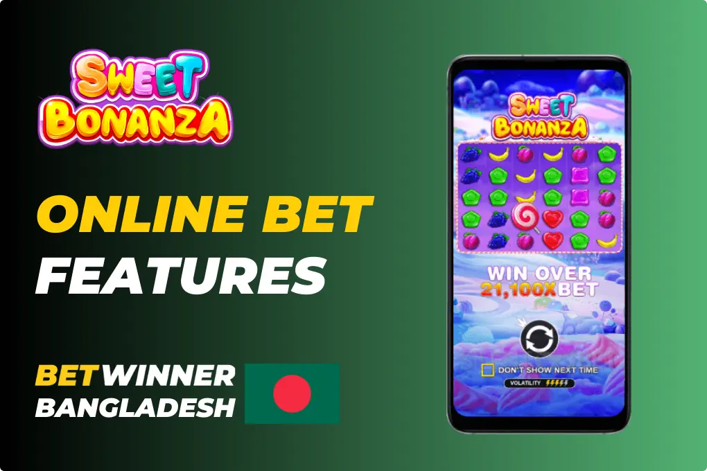 Betwinner Sweet Bonanza Features